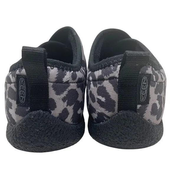 New Keen Howser Wrap Women's Sz 9 Animal Print/Black Slip On Comfort Shoes Boxed