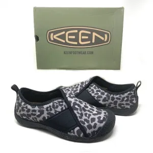 New Keen Howser Wrap Women's Sz 9 Animal Print/Black Slip On Comfort Shoes Boxed