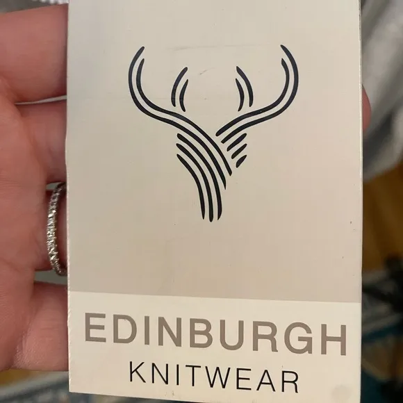 New Luxury Loungewear Edinburgh Knitwear 2 piece Pima Cotton size Small