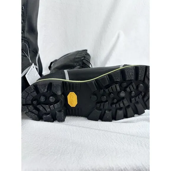 NEW MENS RED WING WORK BOOTS‎ GORE-TEX BLACK TALL STEEL TOE VIBRAM WATERPROOF