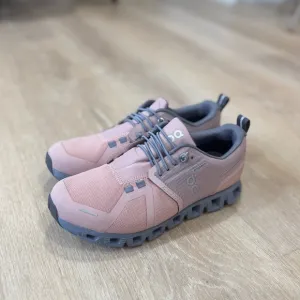 New! ON Cloud 5 Waterproof Running Shoes Rose/ Fossil Pink Womens Size US 6