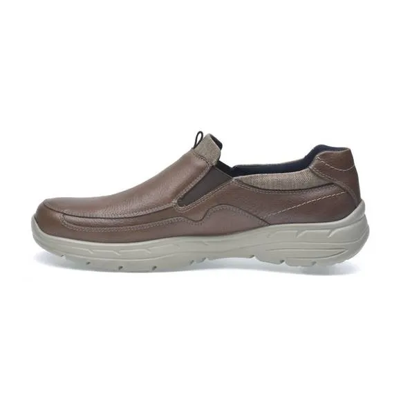 NEW PAZSTOR men's mocassin abdiel in dark brown