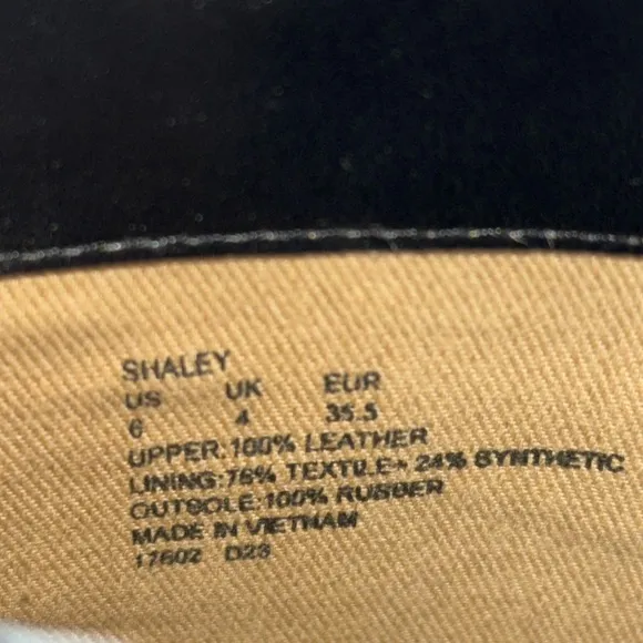 NEW Ralph Lauren Black Wedge Ankle Boot In Size 6
