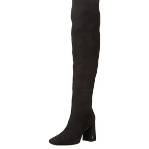 New! Sam Edelman Cosette Over-The-Knee Boots Black Sz 10.5 $225