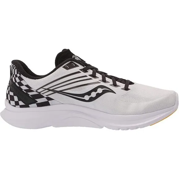 New SAUCONY Kinvara 12 Women's Size 11 Running Shoes Reverie Black White