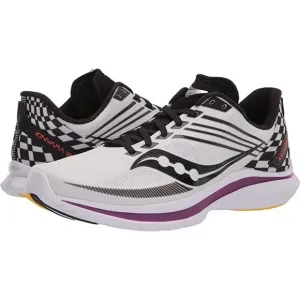 New SAUCONY Kinvara 12 Women's Size 11 Running Shoes Reverie Black White