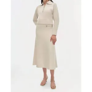 NEW SIMKHAI kellie sweater in cream multi