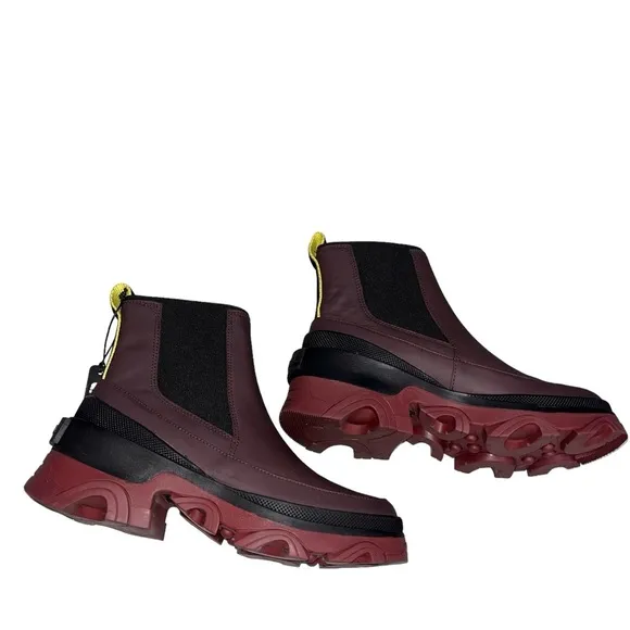 NEW Sorel Brex Women’s Chelsea Waterproof Chelsea Boot Cinder Black size 7