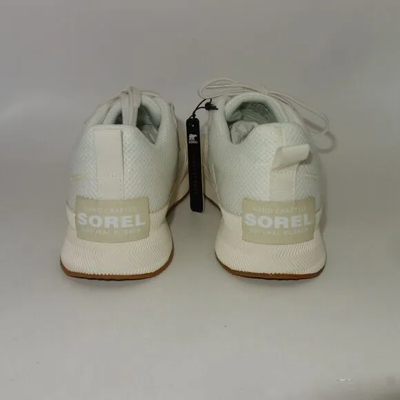 NEW Sorel Out N About III Low Women's 9 Sneakers Shoes Sea Salt Chalk Cream