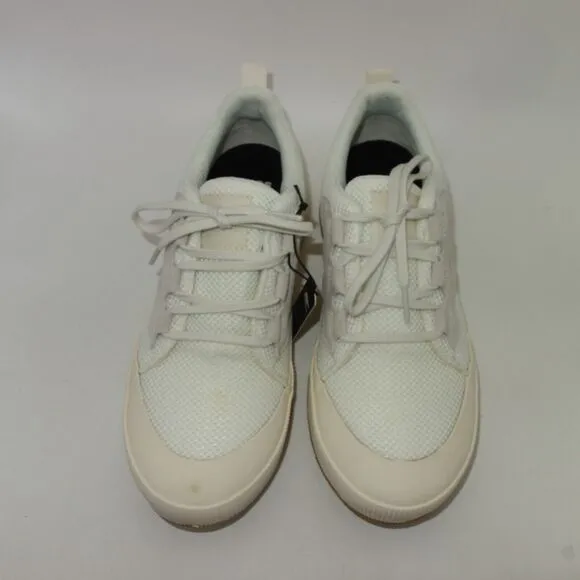 NEW Sorel Out N About III Low Women's 9 Sneakers Shoes Sea Salt Chalk Cream