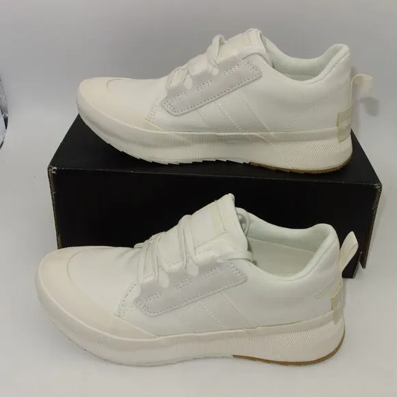 NEW Sorel Out N About III Low Women's 9 Sneakers Shoes Sea Salt Chalk Cream