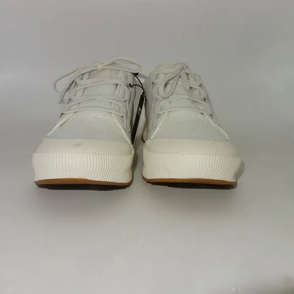 NEW Sorel Out N About III Low Women's 9 Sneakers Shoes Sea Salt Chalk Cream