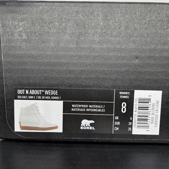 New Sorel Out N About Wedge II Boots Women's Shoes Size 8