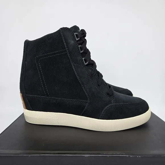 New SOREL Out N About Wedge Sneaker Women's Shoes Size 7.5