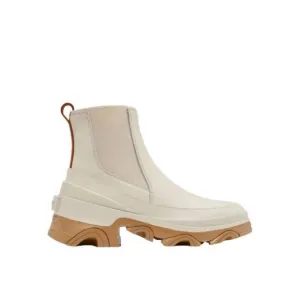NEW SOREL women's brex boot chelsea boots in natural/sea salt