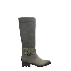 NEW SOREL women's lolla tall ii boot in quarry,black