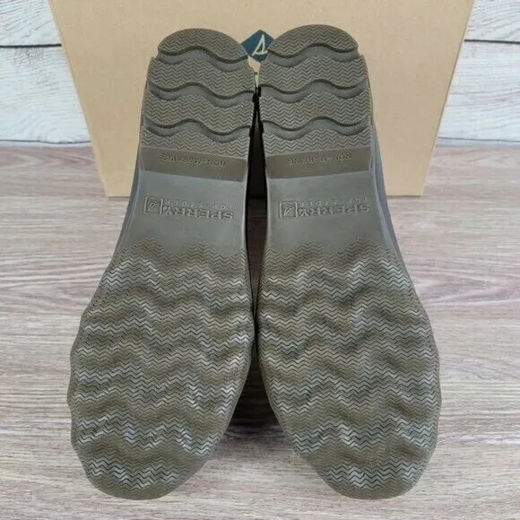 NEW Sperry Avenue Waterproof Duck Boots‎ Men's Size 9 Rain Thermal Winter Fleece