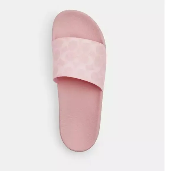 New! Udele Sport Slide In Signature Canvas, Powder Pink SIZE 7