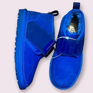 NEW - UGG Neumel Classic Chukka Boots Waterproof Suede Blue Women 5