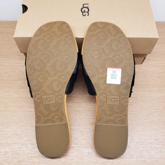 New UGG Sandals Slides Women Ximena leather Flip Flop