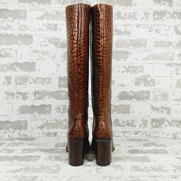 NEW Vince Camuto x Fashion Pearlanie Jackson Tall Shaft Leather Boots H11