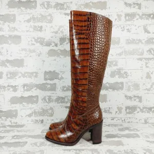 NEW Vince Camuto x Fashion Pearlanie Jackson Tall Shaft Leather Boots H11