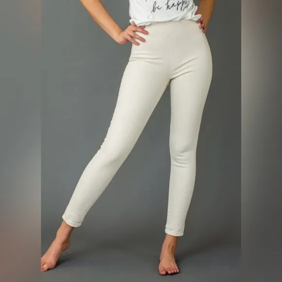 NEW with tags (NWT) BRYTNY HIGH-WAISTED DENIM IN ECRU