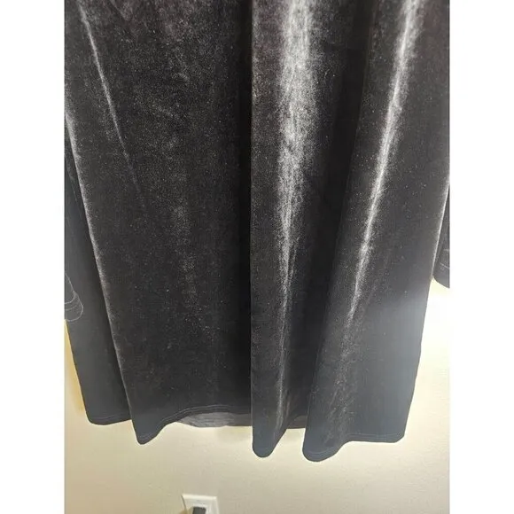 New without tags Pomander Place Tuckernut Black Velvet Mottershead Dress SZ XS