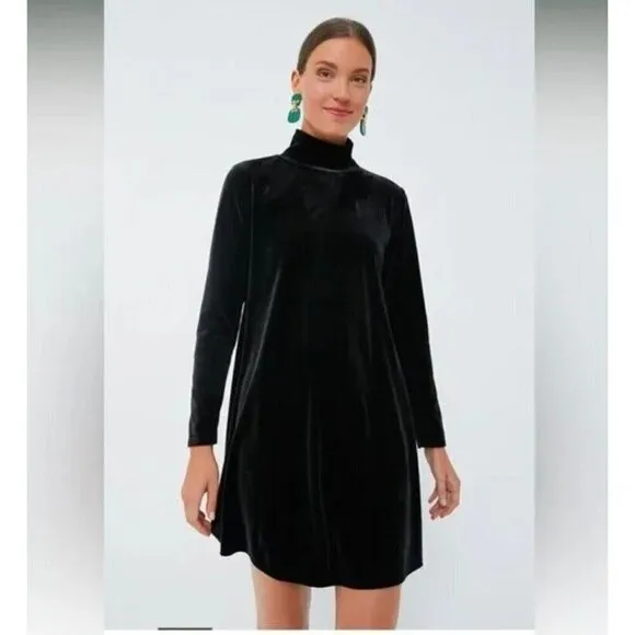 New without tags Pomander Place Tuckernut Black Velvet Mottershead Dress SZ XS