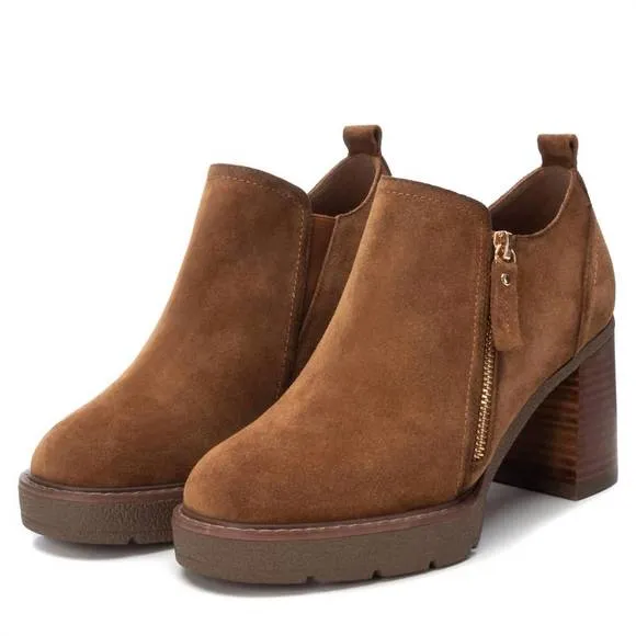 NEW XTI women's carmela collection booties in camel