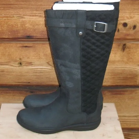 NEW Columbia Black Lisa Waterproof Tall Boots
