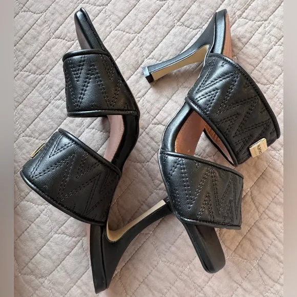 NEW🚨Valentino by Mario Valentino Jackie Slide Sandals, Black Sz. 8