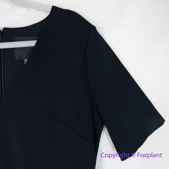 New! White House Black Market AURA Short-Sleeve Sculpting Sheath‎ Dress, size 12