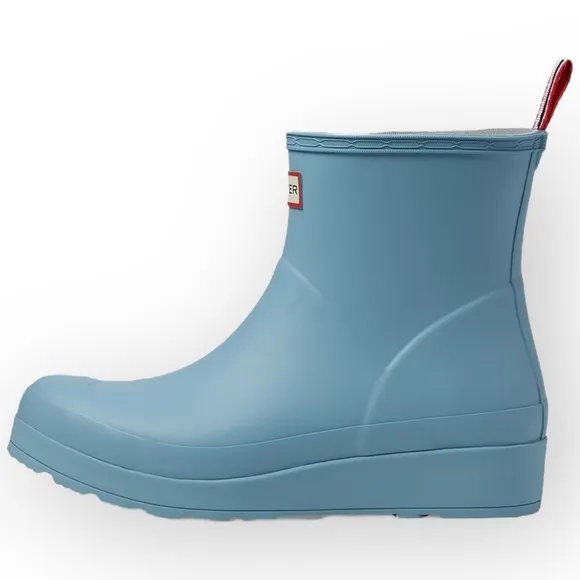 NIB Hunter Men’s Original Play Short Rain Boots – Shifting Blue – US 12 / UK 11