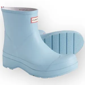 NIB Hunter Men’s Original Play Short Rain Boots – Shifting Blue – US 12 / UK 11