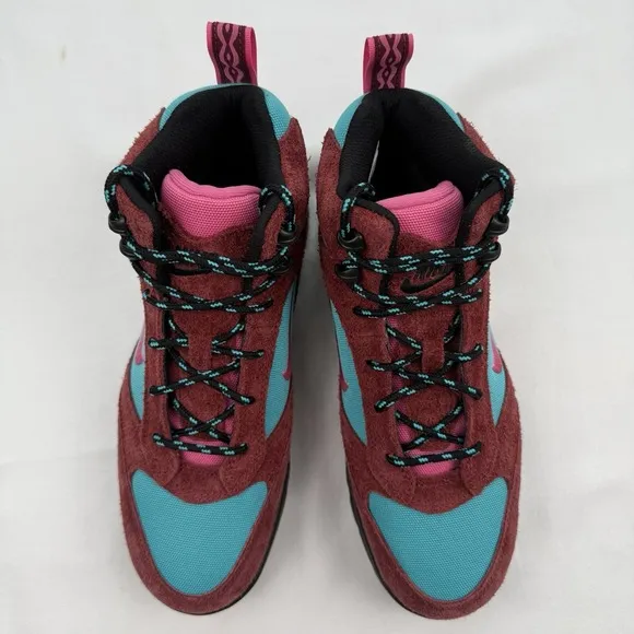 Nike ACG Torre Mid Waterproof Red Pinksicle Boots Men 8 Hiking Shoes FD0212-600