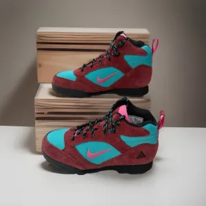 Nike ACG Torre Mid Waterproof Red Pinksicle Boots Men 8 Hiking Shoes FD0212-600