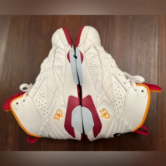 Nike Air Jordan Jumpman MVP Mid Cardinal Red White Sneakers Preschool DZ…