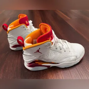 Nike Air Jordan Jumpman MVP Mid Cardinal Red White Sneakers Preschool DZ…