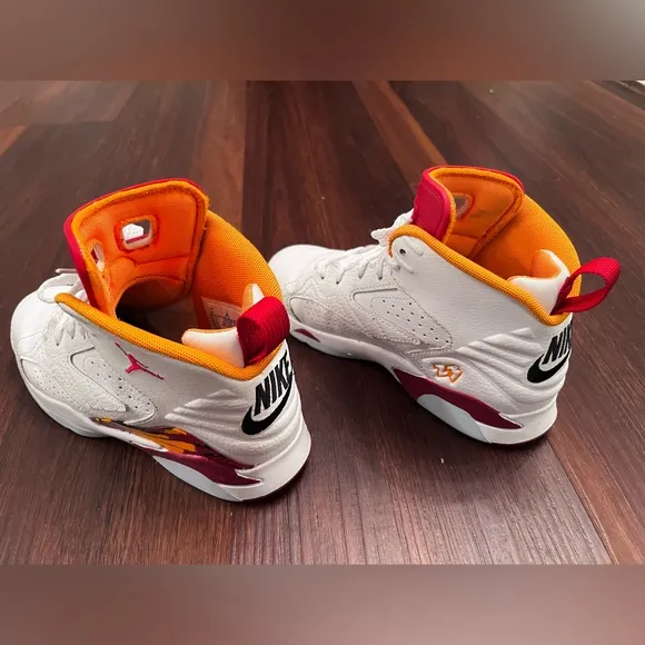 Nike Air Jordan Jumpman MVP Mid Cardinal Red White Sneakers Preschool DZ…