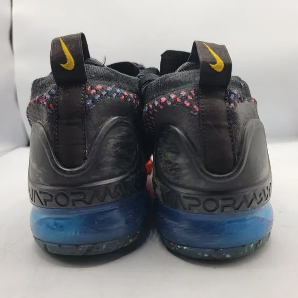Nike Air VaporMax 2021 Flyknit Womens 8.5 Kids 7Y Running Shoes Black DV2198-001