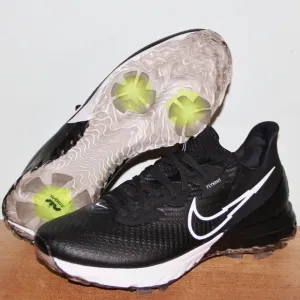 Nike Air Zoom Infinity Tour Flyknit Waterproof Golf Shoes Mens 9 Black