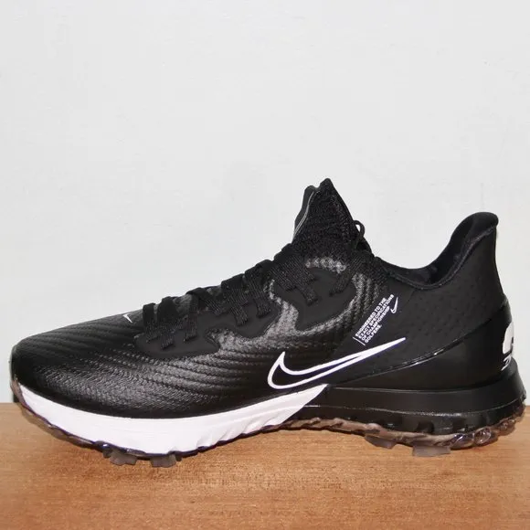 Nike Air Zoom Infinity Tour Flyknit Waterproof Golf Shoes Mens 9 Black