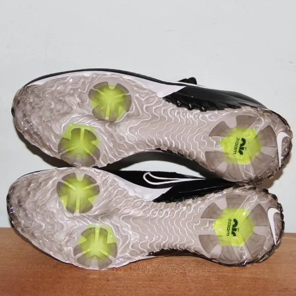 Nike Air Zoom Infinity Tour Flyknit Waterproof Golf Shoes Mens 9 Black