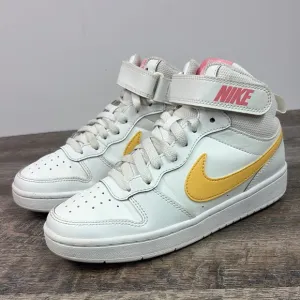 Nike Big Kids Court Borough Mid 2 Casual Sneakers CD7782-112 Size 4.5Y
