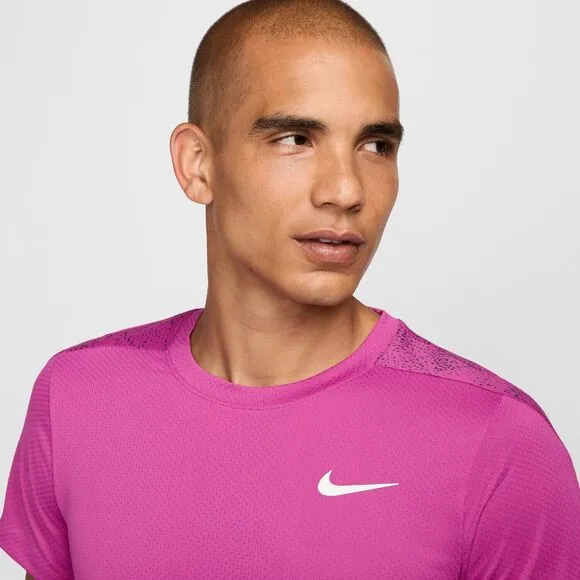 Nike Dri-Fit Court Slam Tennis Jersey Shirt FQ2018-518 purple Men’s Medium NEW