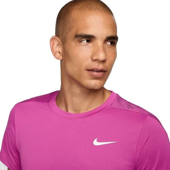 Nike Dri-Fit Court Slam Tennis Jersey Shirt FQ2018-518 purple Men’s Medium NEW