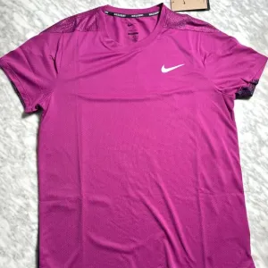 Nike Dri-Fit Court Slam Tennis Jersey Shirt FQ2018-518 purple Men’s Medium NEW