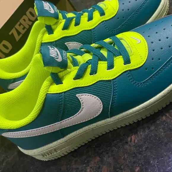 NIKE FORCÉ 1 CRÁTER BRIGHT SPRUCE/PHANTON SIZE 3Y