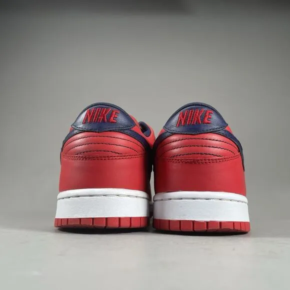 Nike ID Dunk Low Patriots Men’s Size 11.5 Red Blue Casual Sneakers Skate Shoes